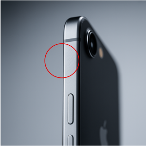 Légères rayures contour